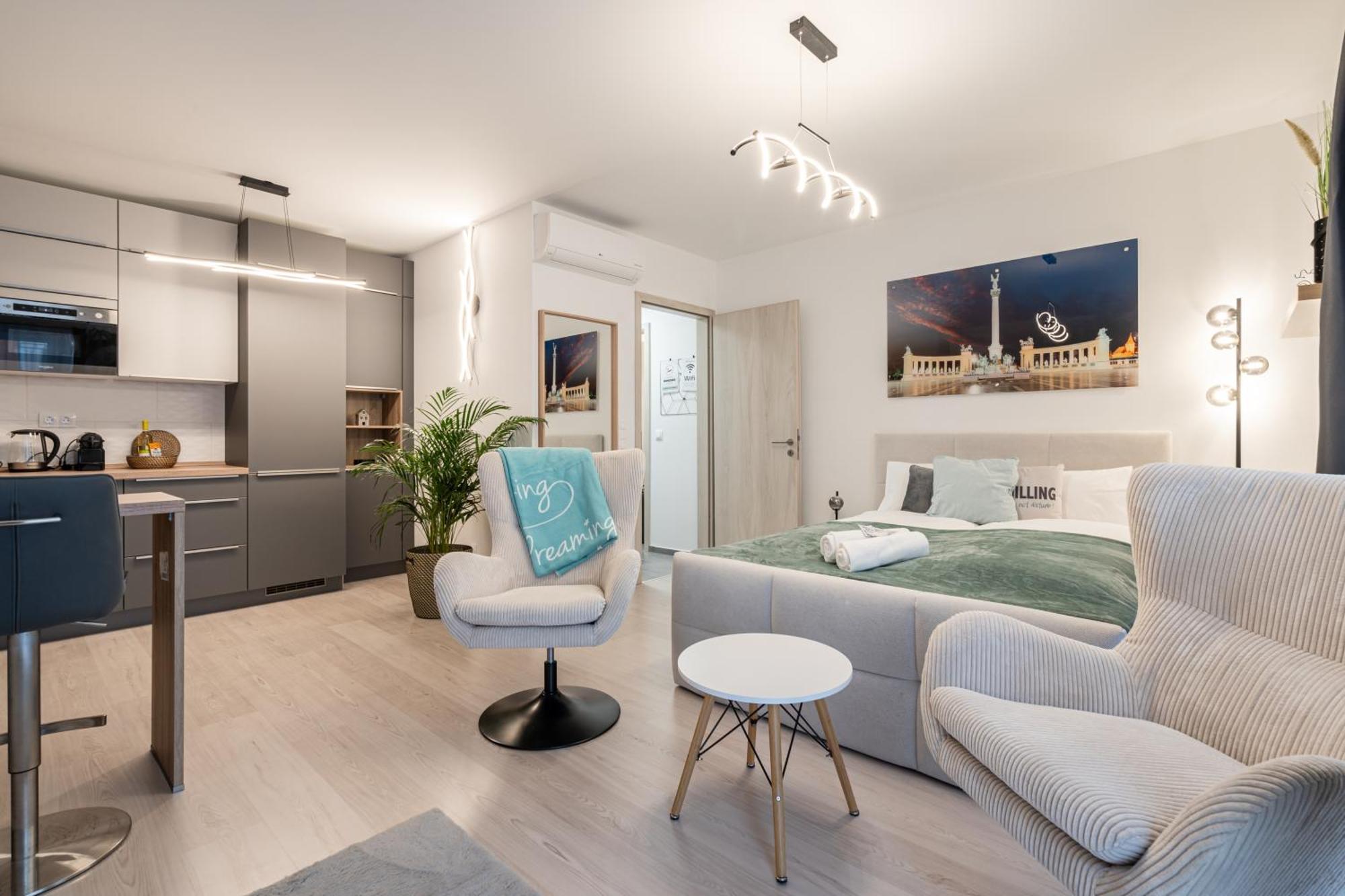 Heroes Square Apartment Budapest Eksteriør billede